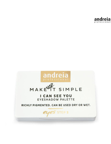 Paleta de Sombras  01 The Nudes - Andreia Makeup Andreia Maquilhagem Olhos