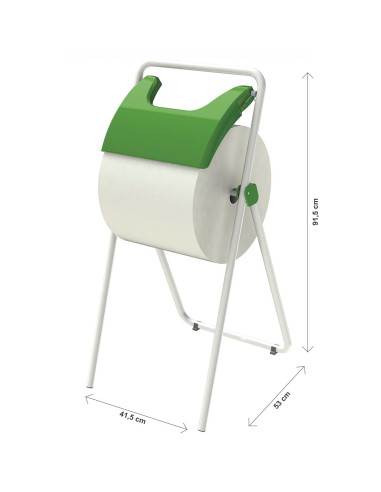 Dispensador Tripé de Rolo Industrial Descartáveis de Cabeleireiro 