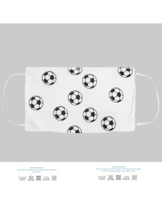 Máscara de Proteção Facial para Criança - Futebol Máscaras Descartáveis 2