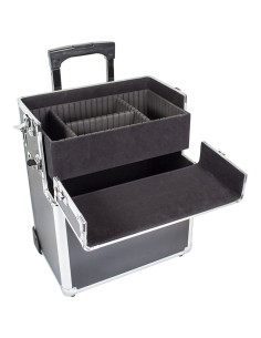 Mala Trolley Infinity Preta Malas Cabeleireiro 2