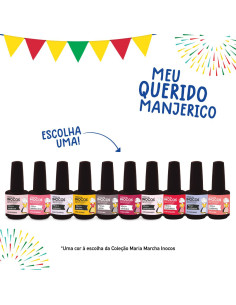 Kit Verniz Gel Meu Querido Manjerico Inocos Kit Manicure  2
