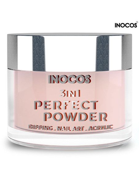 Base 09 Cobertura Nude 20g Perfect Powder 3 IN 1 Inocos INOCOS Pó de Imersão