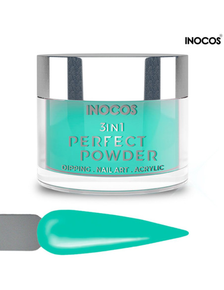 P57 Mojito Verde 20g Perfect Powder 3 IN 1 Inocos | Dipping Powder Inocos | Inocos