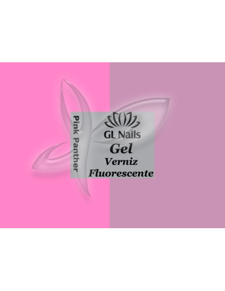 Pink Peace florescente Verniz Gel Fotoluminescentes