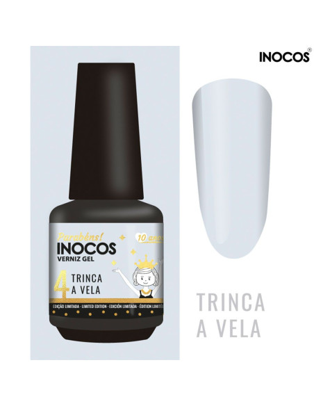 Trinca a Vela 15ml - Coleção Parabéns INOCOS desc INOCOS Verniz Gel