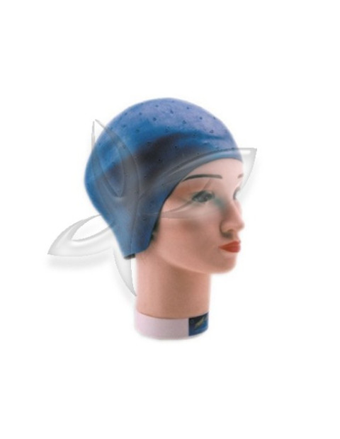 Touca para Madeixas Azul com Design Ergonómico de Borracha | Coloração | Forma | Técnica | 