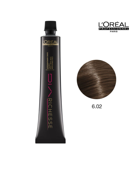 DiaRichesse 6.02 Marron Escuro Nacarado L’Oreal Profissional | desc DiaRichesse L'Oreal