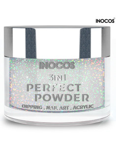 P61 Unicórnio Holográfico 20g Perfect Powder 3 IN 1 Inocos | INOCOS Pó de Imersão | Inocos