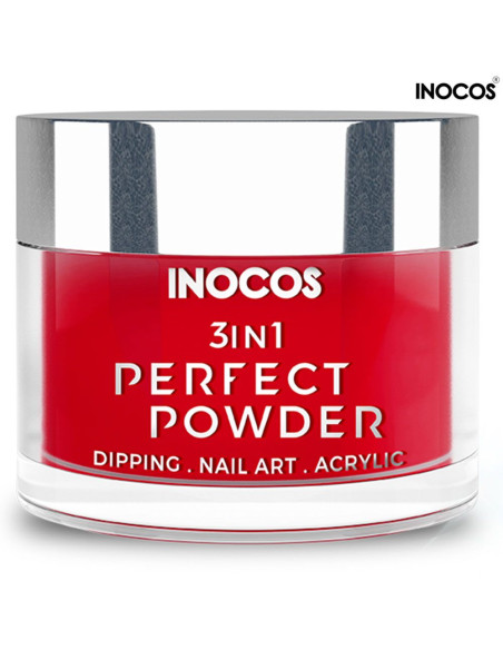 P40 Saltos Vermelhos 20g Perfect Powder 3 IN 1 Inocos Dipping Powder Inocos