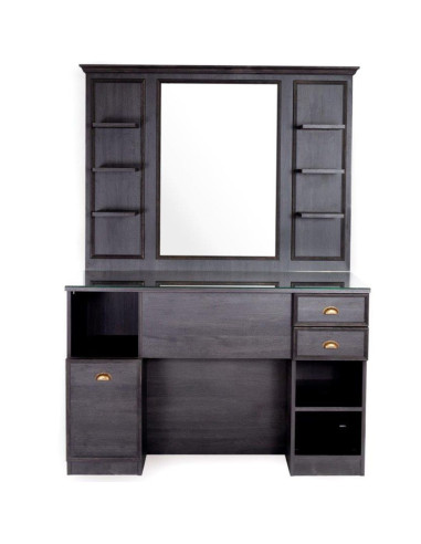 Bancada de Barbeiro Francis Espelhos