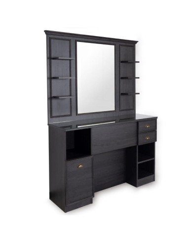 Bancada de Barbeiro Francis Espelhos