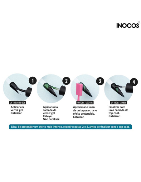 Conjunto Ímanes Efeito Olho de Gato - INOCOS INOCOS Acessórios