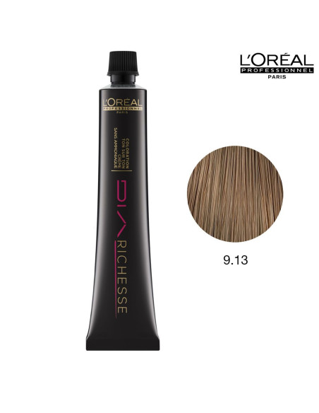 DiaRichesse 9.13 Louro Muito Claro Beige Cendré L'Oreal Profissional DiaRichesse L'Oreal