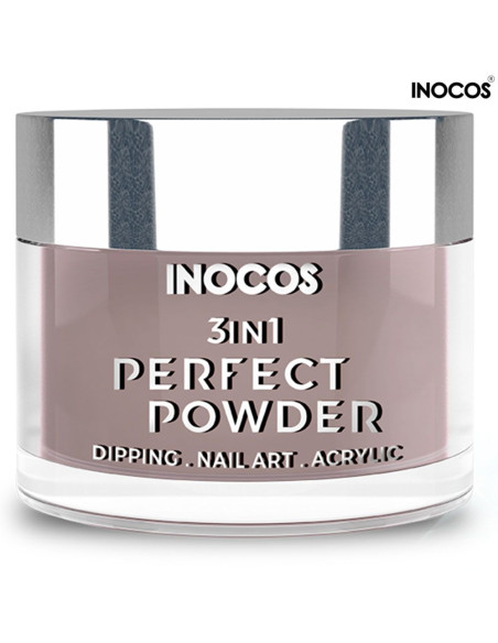 P63 Cinzento Fóssil 20g Perfect Powder 3 IN 1 Inocos Dipping Powder Inocos