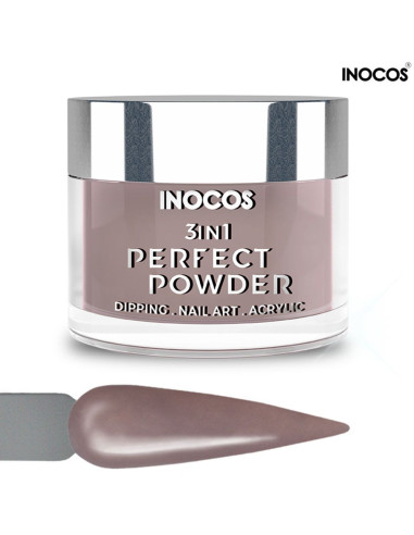 P63 Cinzento Fóssil 20g Perfect Powder 3 IN 1 Inocos Dipping Powder Inocos