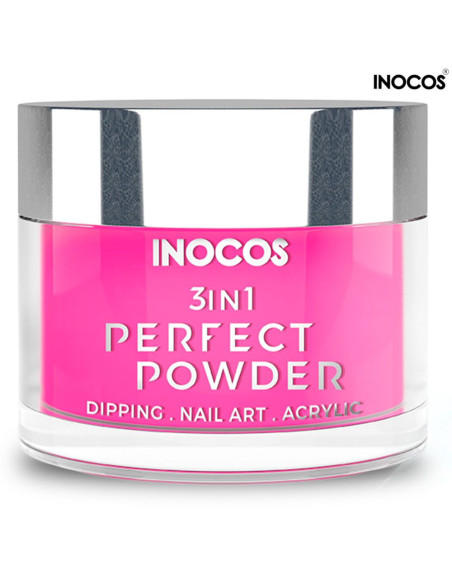 P24 Rosa Flamingo 20g Perfect Powder 3 IN 1 Inocos INOCOS Pó de Imersão