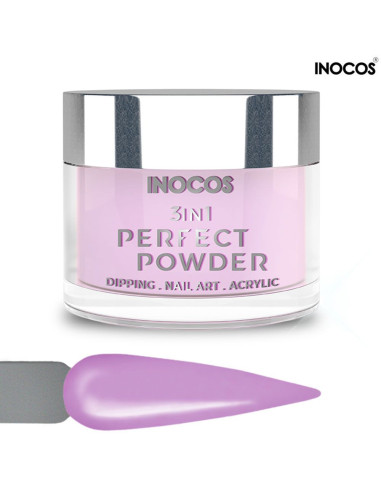 P15 Batido de Amora 20g Perfect Powder 3 IN 1 Inocos Dipping Powder Inocos