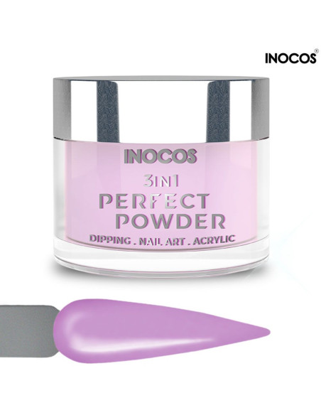 P15 Batido de Amora 20g Perfect Powder 3 IN 1 Inocos Dipping Powder Inocos