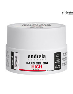 Andreia Hard Gel 2 IN 1 Soft White - Alta Viscosidade 22gr | Gel Construção Andreia | Andreia Higicol