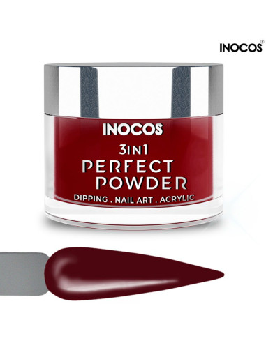 P44 Vermelho Sangria 20g Perfect Powder 3 IN 1 Inocos INOCOS Pó de Imersão