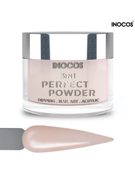 P08 Bege Sujo 20g Perfect Powder 3 IN 1 Inocos Dipping Powder Inocos