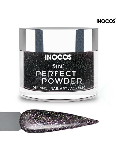 P65 Glitter Bola de Espelhos 20g Perfect Powder 3 IN 1 Inocos INOCOS Pó de Imersão