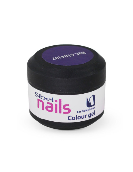 Gel de Cor Roxo 5ml Sibel DESC Manicure e Pedicure Outlet