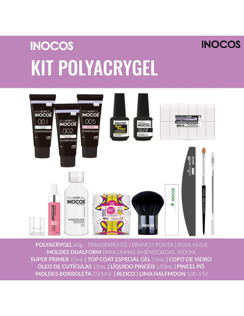 Kit PolyAcrygel Inocos | Polygel Inocos | Inocos