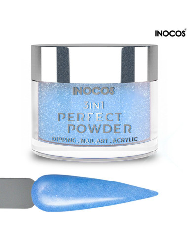 P51 Azul Água Fresca 20g Perfect Powder 3 IN 1 Inocos Dipping Powder Inocos