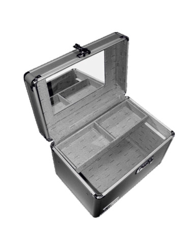 Mala Profissional em Alumínio Pequena com Pega | Compacta, Leve e Resistente