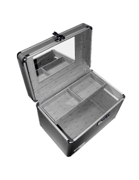 Mala Profissional em Alumínio Pequena com Pega | Compacta, Leve e Resistente