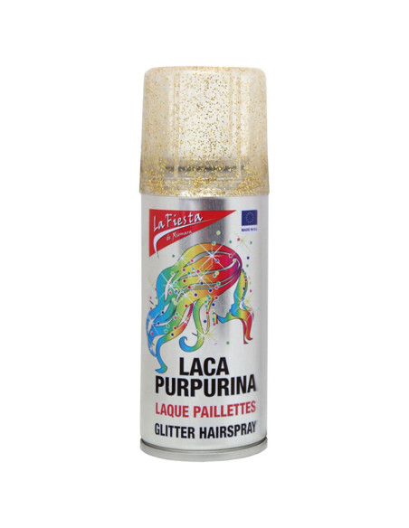 Laca Purpurinas Dourado 100ml Maquilhagem Corporal 