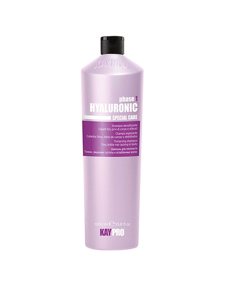 Shampoo Cabelos Finos 1000ml - Hyaluronic - KayPro KayPro  Hyaluronic (Cabelos Finos e Danificados)