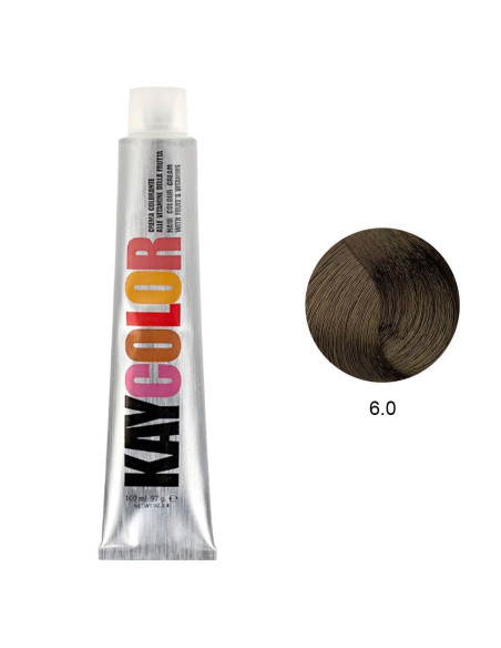 Coloração 6.0 Louro Escuro Intenso 100ml - Kaycolor Kay Color