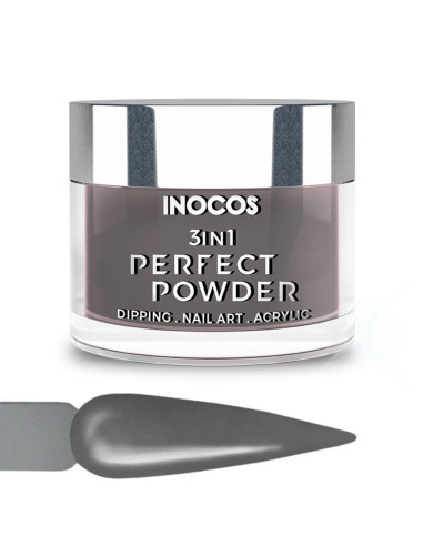 P64 Cinzento Grafite 20g Perfect Powder 3 IN 1 Inocos Dipping Powder Inocos