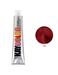 Comprar Coloração 7.62 Louro Vermelho Luminoso 100ml - Kaycolor | tinta, coloração, kaycolor, ColoraçãoKayColor, TonsVermelhos, 