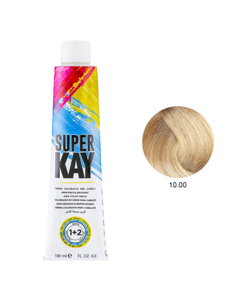 Coloração 10.00 Loiro Platinado 180ml - SuperKay | SUPERKAY  | Super Kay