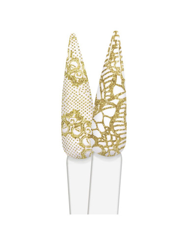 Gel de Estampagem Ouro 8ml - Inocos INOCOS Nail Art
