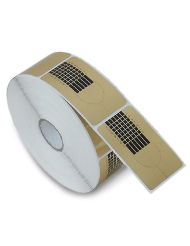 Moldes Retangulares para Unhas 500unid – Adesivos para Gel e Acrílico