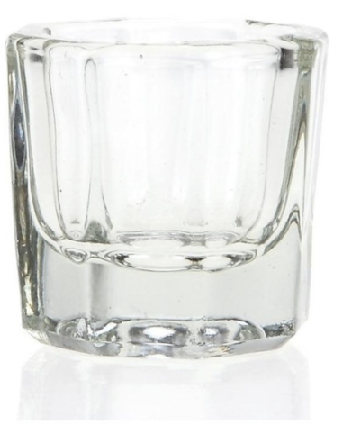 Pote de Vidro p/Acrílico Instrumentos Apoio