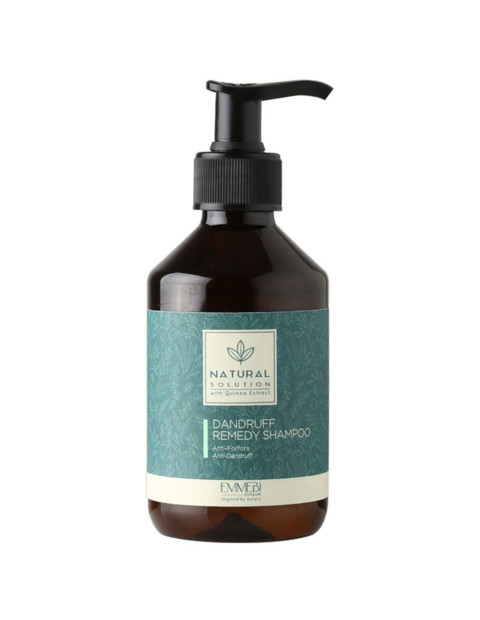 Shampoo Anti-Caspa Quinoa 250ml - Natural Solution - Emmebi | Natural Solution - Extrato de Quinoa  | EMMEBI