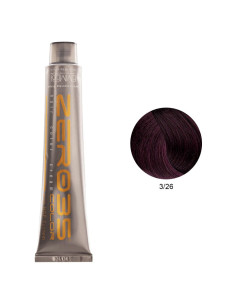 Coloração Sem Amoníaco 100ml - 3/26 Castanho Escuro Violeta Vermelho - Zero35 - Emmebi | Coloração sem Amoníaco | Zero35 Sem Amo