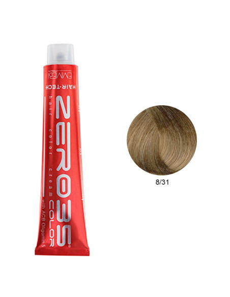 Coloração Hair-Tech 100ml - 8/31 Loiro Claro Sahara - Zero35 - Emmebi Coloração ZERO35COLOR