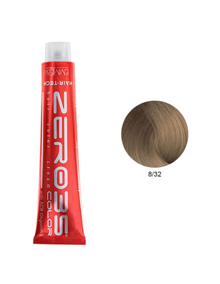 Coloração Hair-Tech 100ml - 8/32 Loiro Claro Beije - Zero35 - Emmebi Coloração ZERO35COLOR