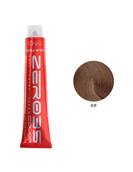 Coloração Hair-Tech 100ml - 6/8 Cacau Claro - Zero35 - Emmebi Coloração ZERO35COLOR