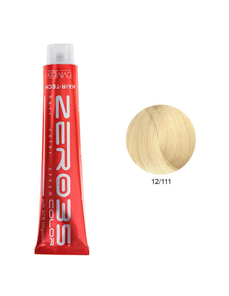 Coloração Hair-Tech 100ml - 12/111 Loiro Ultra Claro Prata Extremo - Zero35 - Emmebi Coloração ZERO35COLOR