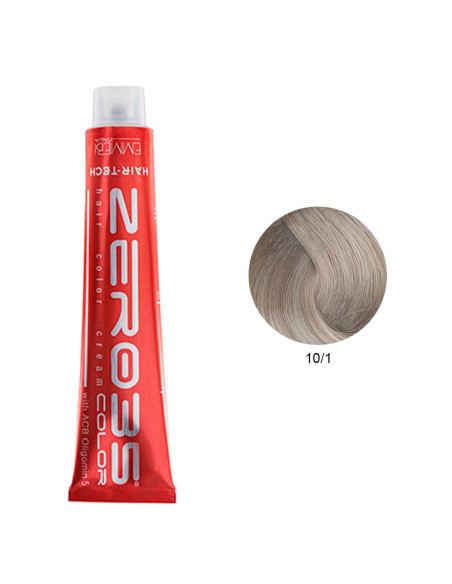 Coloração Hair-Tech 100ml - 10/1 Loiro Platinado Cinza - Zero35 - Emmebi Coloração ZERO35COLOR