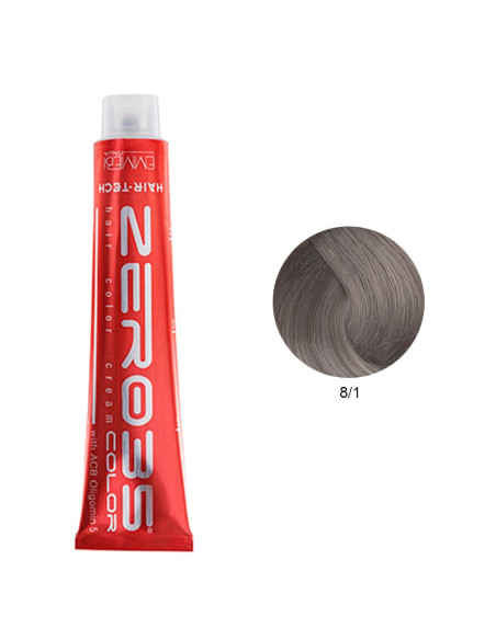 Coloração Hair-Tech 100ml - 8/1 Loiro Claro Cinza - Zero35 - Emmebi Coloração ZERO35COLOR