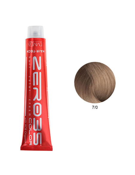 Coloração Hair-Tech 100ml - 7/0 Loiro - Zero35 - Emmebi Coloração ZERO35COLOR