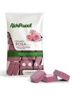 Cera Quente Rosa 1kg - Ricki Parodi | Cera Depilatoria Granulada | 